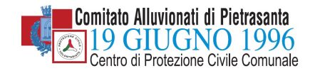 Comitato alluvionati logo vettoriale